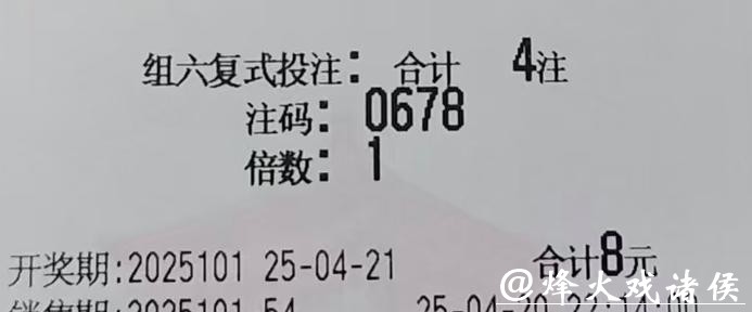 041期李阳福彩3D预测奖号：通杀一码